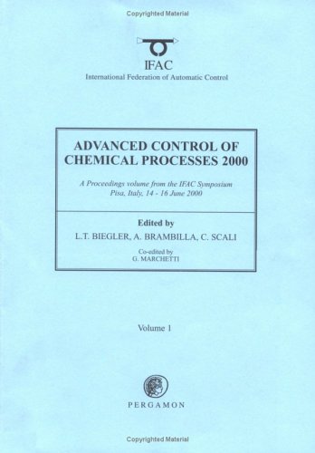 Book Advanced Control Of Chemical Processes 2000 free