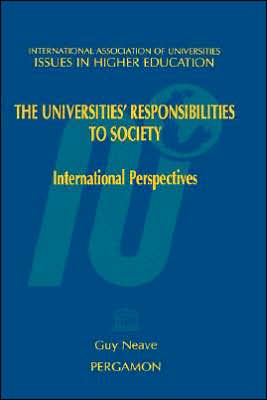 Book The Universities' Responsibilities to Society (Issues in Higher Education) free