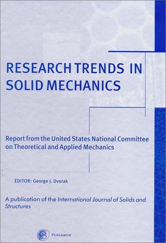Book Research Trends in Solid Mechanics free