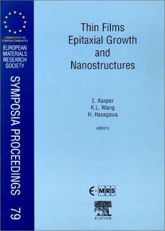 Book Thin Films Epitaxial Growth And Nanostructures (european Materials Research Society Symposia Proceedings) free