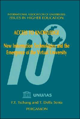 Book Access to Knowledge (Issues in Higher Education) free