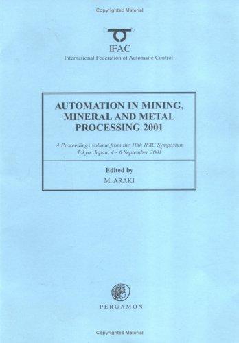 Book Automation In Mining, Mineral And Metal Processing 2001 (ifac Proceedings Volumes) free