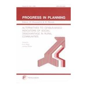Book Alternatives To Census-based Indicators Of Social Disadvantage In Rural Communities (progress In Planning) free