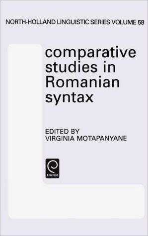 Book Comparative Studies in Romanian Syntax (North-Holland Linguistic Series: Linguistic Variations) free