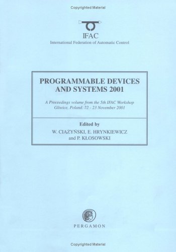 Book Programmable Devices And Systems 2001 (ifac Proceedings Volumes) free