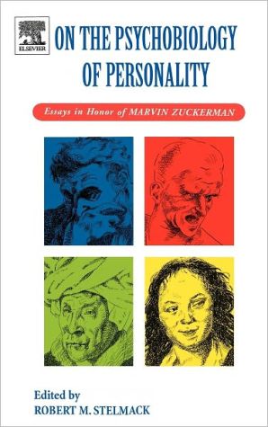 Book On the Psychobiology of Personality: Essays in Honor of Marvin Zuckerman free