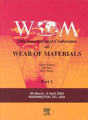 Book Wear of Materials: 14th International Conference free