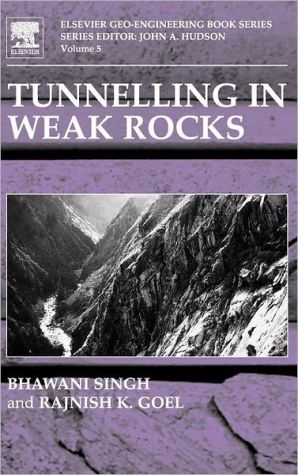 Book Tunnelling in Weak Rocks (Volume 5) (Geo-Engineering Book Series, Volume 5) free
