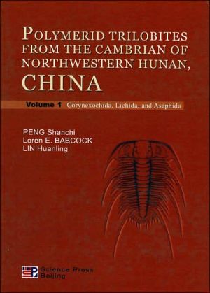 Book Polymerid Tribolites From The Cambrian Of Northwestern Hunan, China, Two-volume Set (v. 1) free