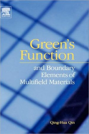 Book Green's Function and Boundary Elements of Multifield Materials free
