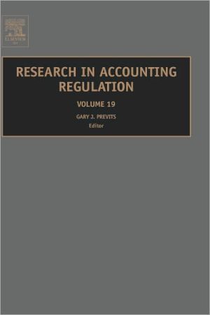 Book Research in Accounting Regulation (Volume 19) free