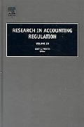Book Research in Accounting Regulation (Volume 20) free