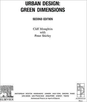 Book Urban Design: Green Dimensions free