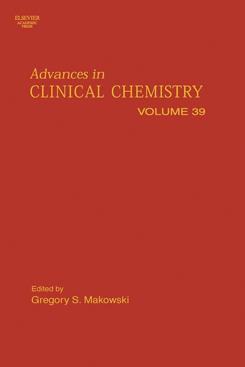 Book Advances in Clinical Chemistry (ISSN Book 39) free
