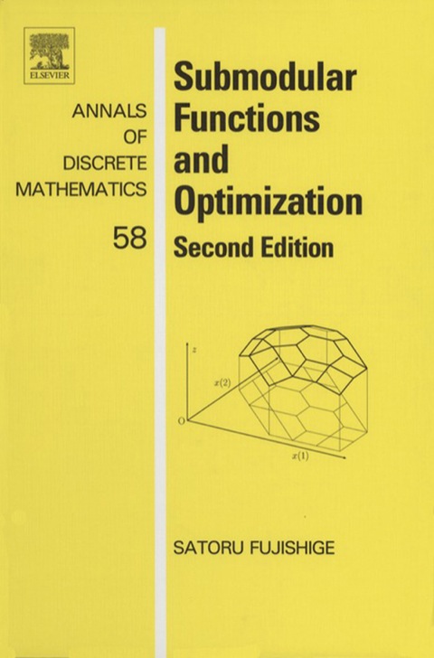 Book Submodular Functions and Optimization free