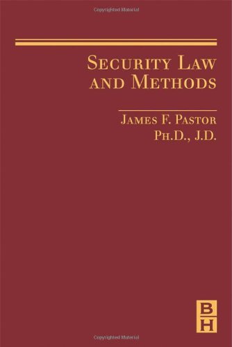 Book Security Law and Methods free