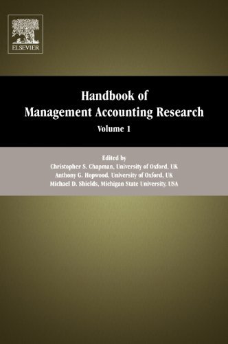 Book Handbook of Management Accounting Research (ISSN 1) free