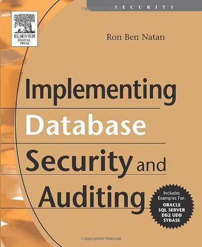Book Implementing Database Security and Auditing free