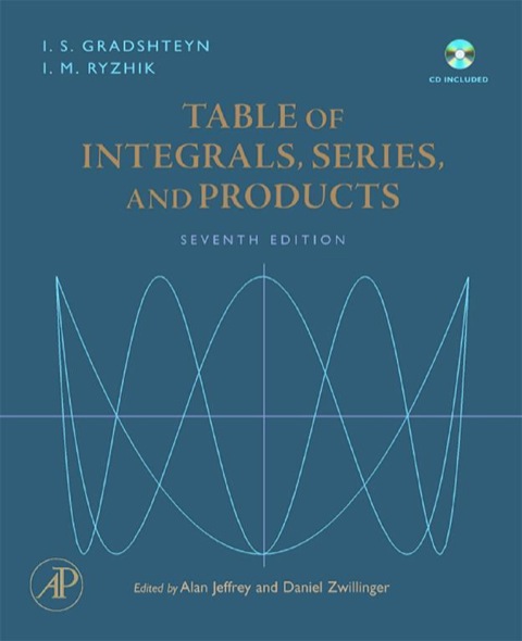 Book Table of Integrals, Series, and Products free