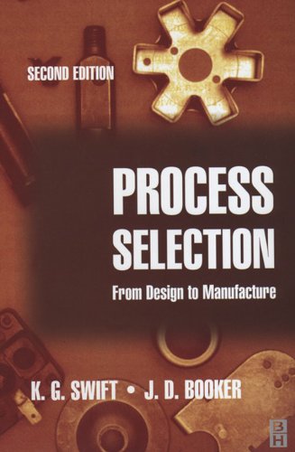 Book Process Selection: From Design to Manufacture free