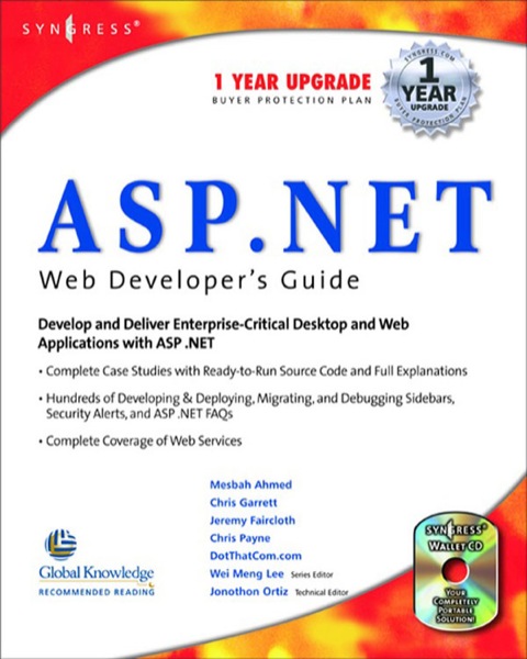 Book ASP.Net Web Developer's Guide free