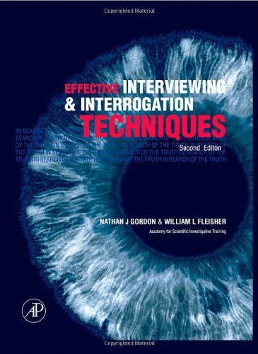 Book Effective Interviewing and Interrogation Techniques free