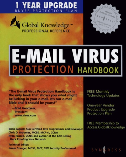 Book E-Mail Virus Protection Handbook free