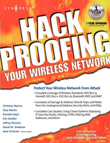 Book Hackproofing Your Wireless Network free