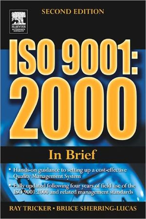 Book Iso 9001: 2000 In Brief free