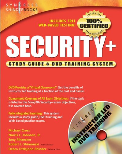 Book Security + Study Guide and DVD Training System free