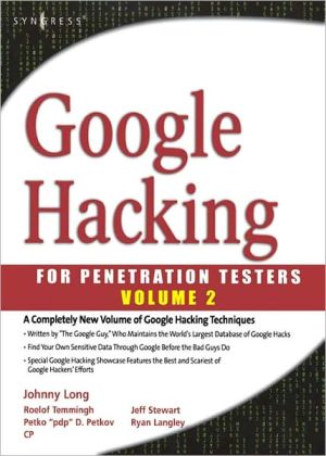 Book Google Hacking for Penetration Testers free