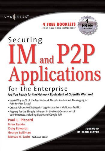 Book Securing IM and P2P Applications for the Enterprise free