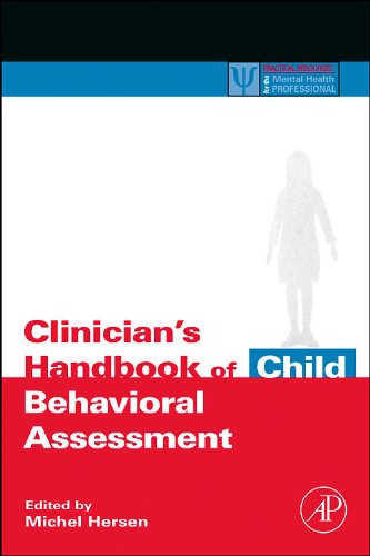 Book Clinician's Handbook of Child Behavioral Assessment (ISSN) free