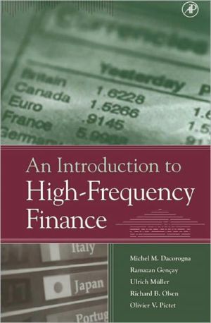 Book An Introduction to High-Frequency Finance free