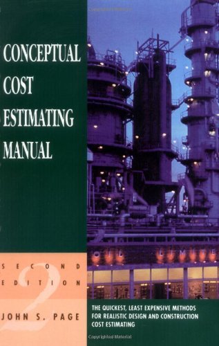 Book Conceptual Cost Estimating Manual free