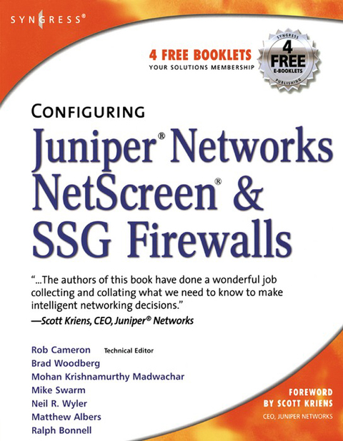Book Configuring Juniper Networks NetScreen and SSG Firewalls free