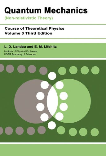 Book Quantum Mechanics: Non-Relativistic Theory free