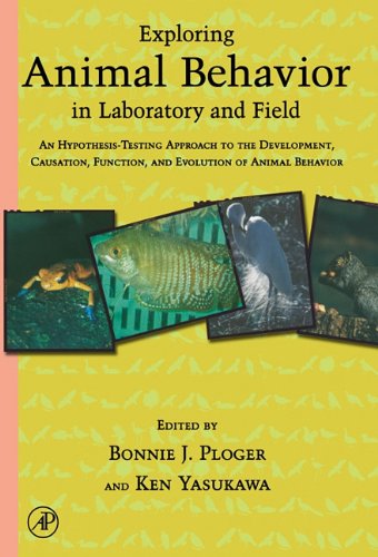 Book Exploring Animal Behavior in Laboratory and Field( An Hypothesis-Testing Approach to the Development Causation Function and Evolution of Animal Beh)   [EXPLORING ANIMAL BEHAVIOR IN L] [Paperback] free