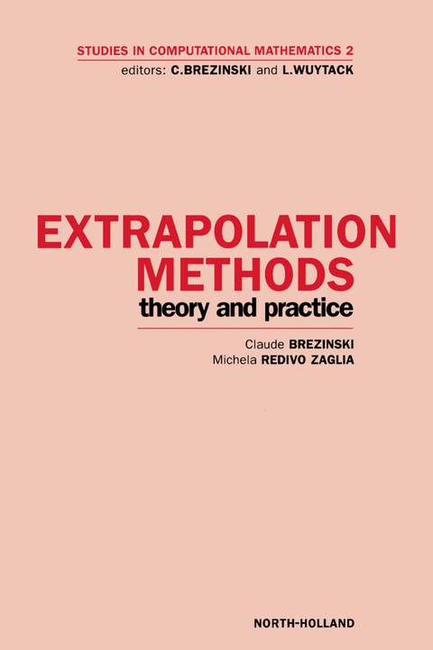 Book Extrapolation Methods free