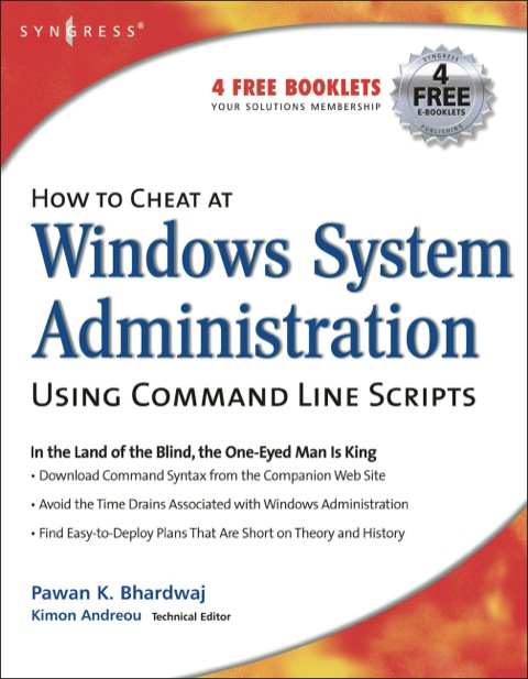 Book How to Cheat at Windows System Administration Using Command Line Scripts free