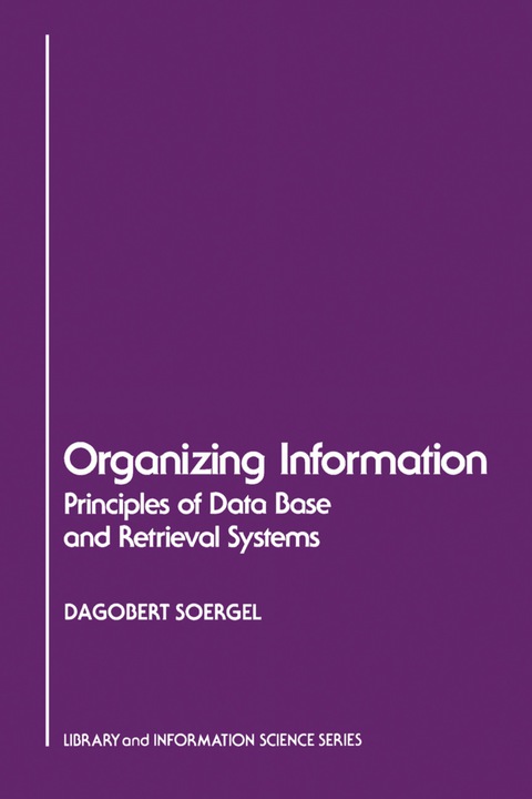 Book Organizing Information free