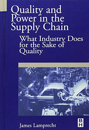 Book Quality and Power in the Supply Chain: What Industry does for the Sake of Quality free