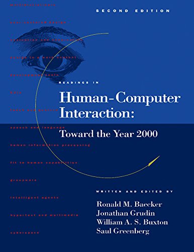Book Readings in Human-Computer Interaction: Toward the Year 2000 (Interactive Technologies) free