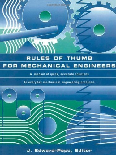 Book Rules of Thumb for Mechanical Engineers free
