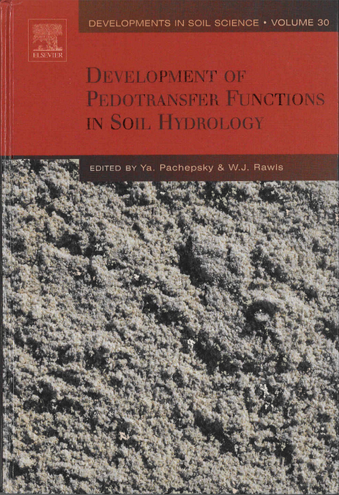 Book Development of Pedotransfer Functions in Soil Hydrology (ISSN Book 30) free