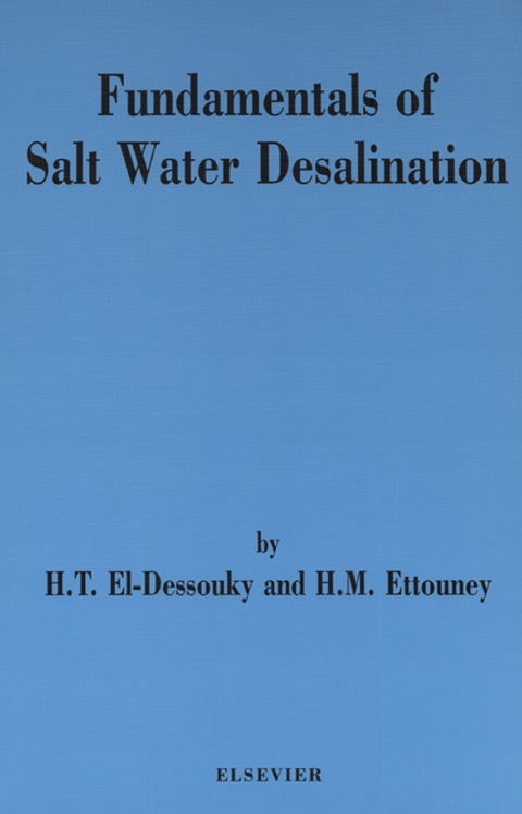 Book Fundamentals of Salt Water Desalination free