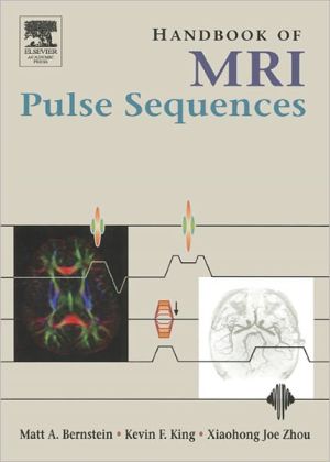 Book Handbook of MRI Pulse Sequences free