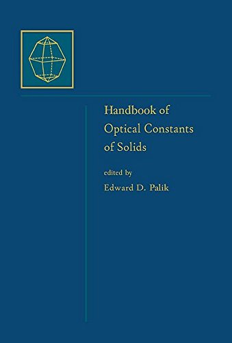 Book Handbook of Optical Constants of Solids free