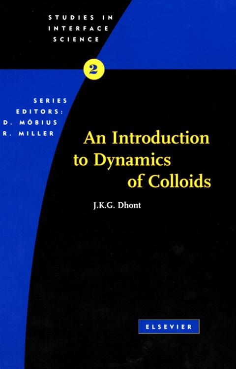 Book An Introduction to Dynamics of Colloids free