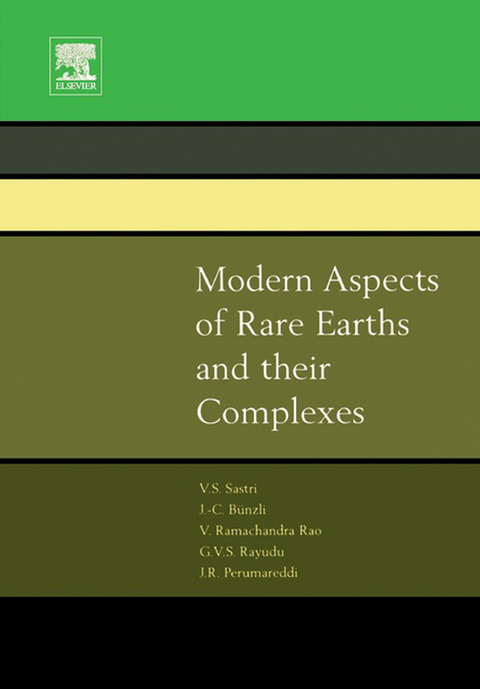Book Modern Aspects of Rare Earths and their Complexes free